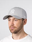 Бейсболка NEW ERA арт. 10298279 New York Yankees MLB (светло-серый)